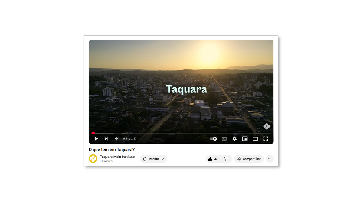 Vídeo Institucional